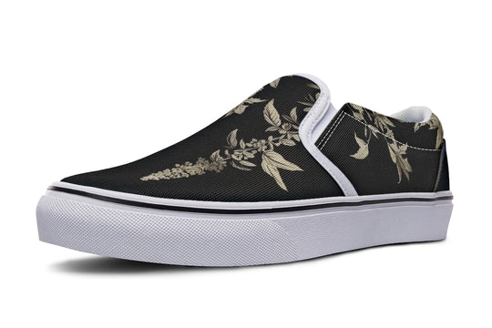 Black Night Ivy Slipons