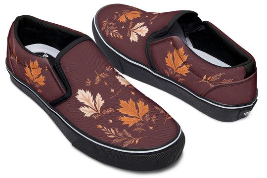 Oxblood Autumnalis Slipons