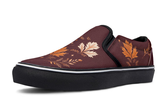 Oxblood Autumnalis Slipons