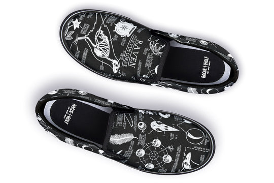 Raven Study Slipons