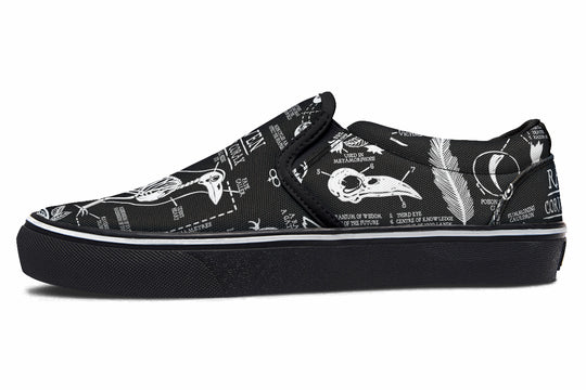 Raven Study Slipons