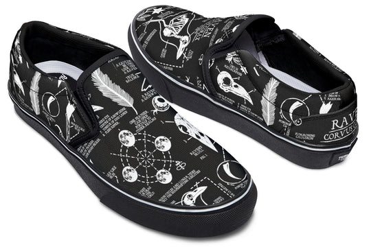 Raven Study Slipons