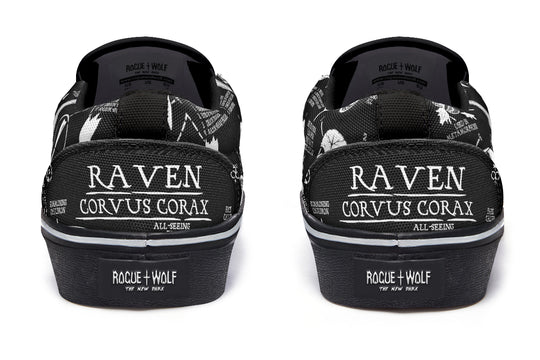 Raven Study Slipons