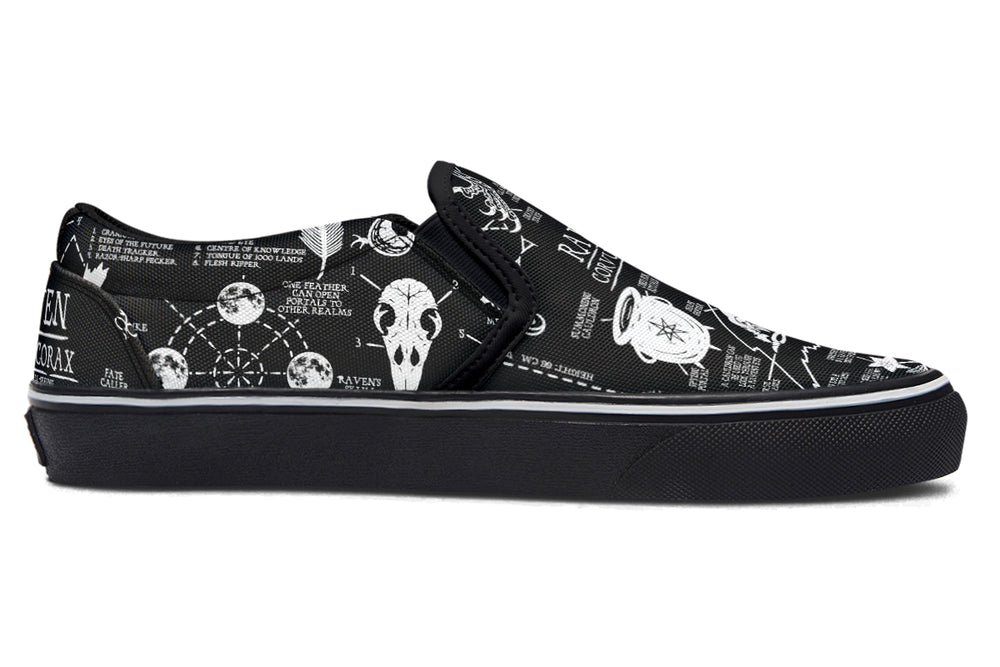 Raven Study Slipons