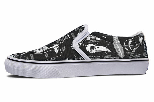 Raven Study Slipons