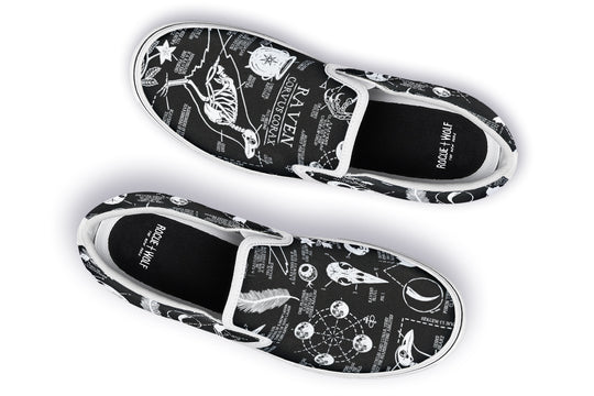 Raven Study Slipons