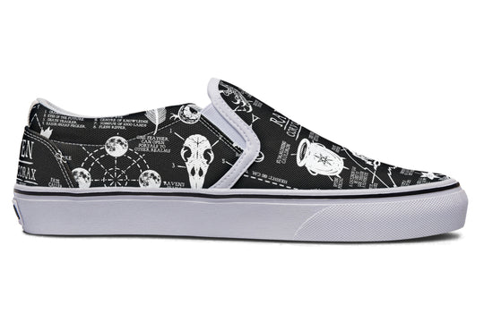 Raven Study Slipons