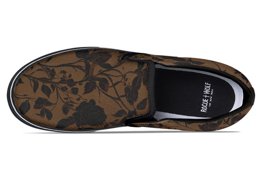 Sepia Rose Romance Slipons