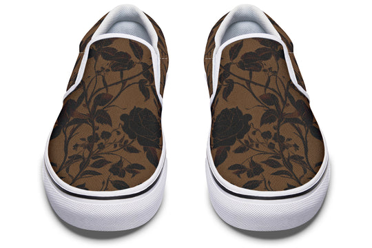 Sepia Rose Romance Slipons