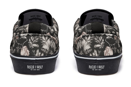 Vintage Peonies Slipons