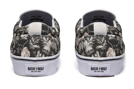 Vintage Peonies Slipons