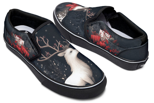 Yule Antlers Slipons