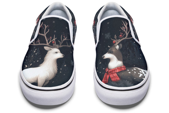 Yule Antlers Slipons