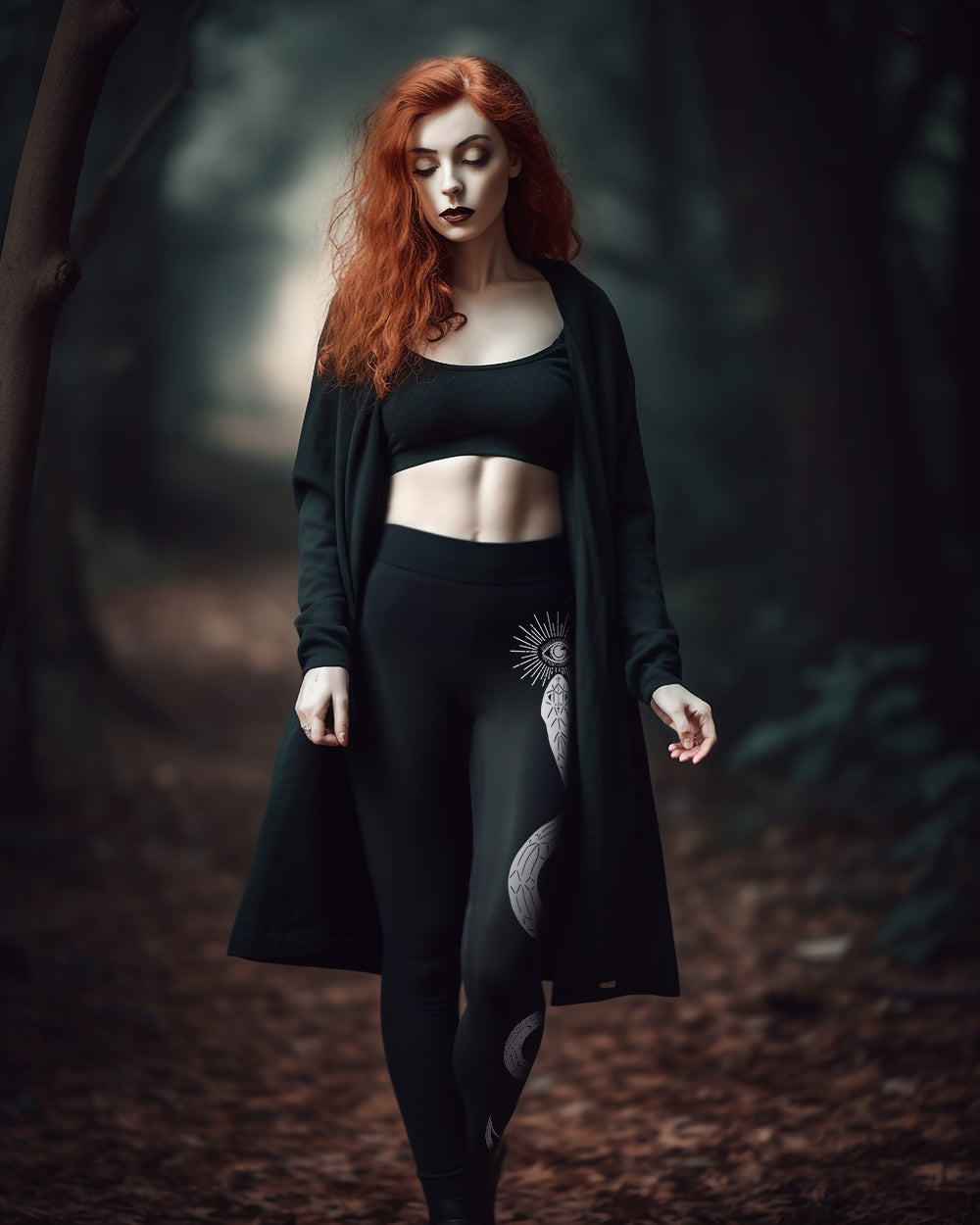 Snake Charmer Yoga Leggings
