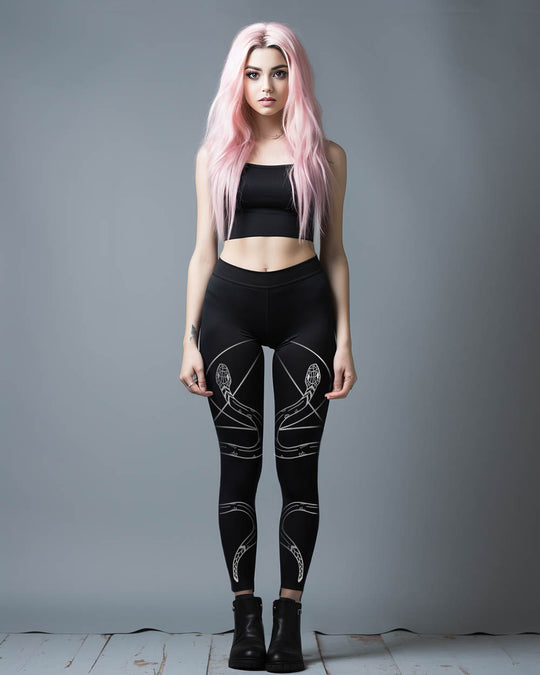 Snake Guardians Yoga Leggings