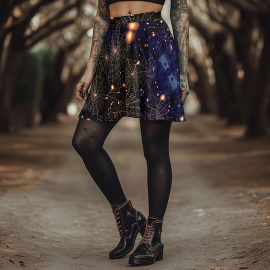 Spiderweb Skater Skirt
