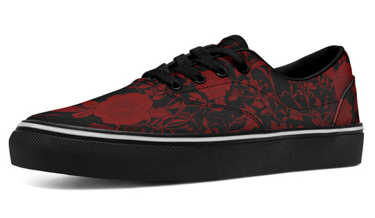 Blood Rose Romance Street Sneakers