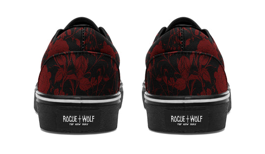 Blood Rose Romance Street Sneakers