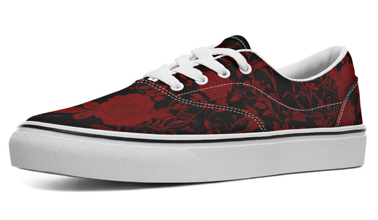 Blood Rose Romance Street Sneakers