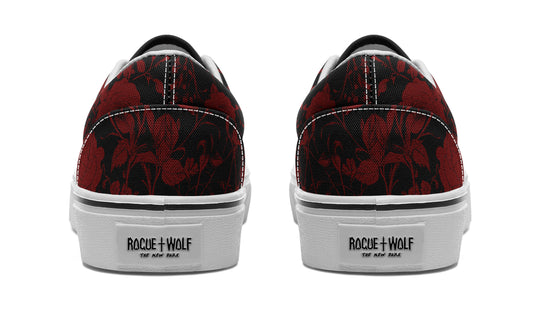 Blood Rose Romance Street Sneakers