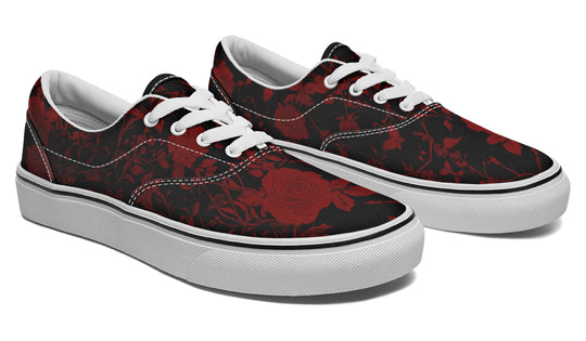 Blood Rose Romance Street Sneakers