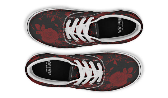 Blood Rose Romance Street Sneakers
