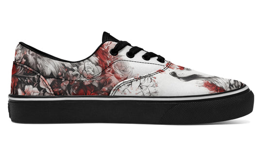 Crimson Wolf Street Sneakers