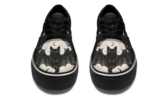 Moonlit Bat Street Sneakers