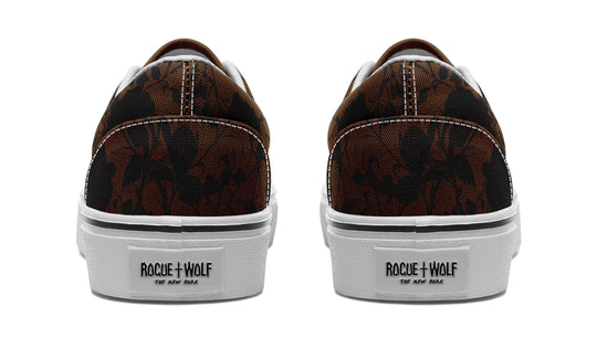 Sepia Rose Romance Street Sneakers