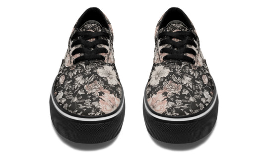 Vintage Peonies Street Sneakers