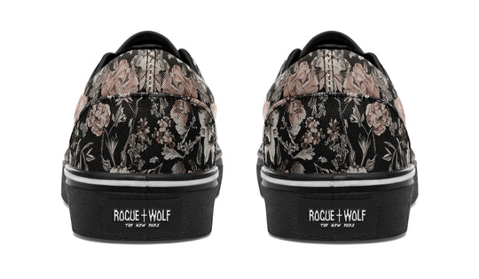 Vintage Peonies Street Sneakers