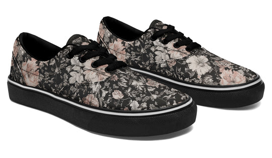 Vintage Peonies Street Sneakers
