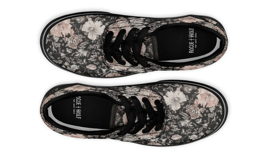 Vintage Peonies Street Sneakers