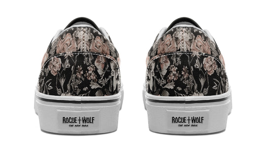 Vintage Peonies Street Sneakers