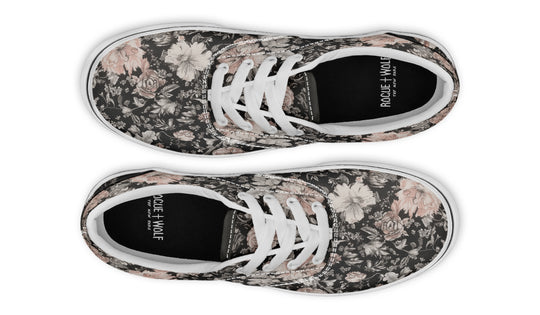 Vintage Peonies Street Sneakers