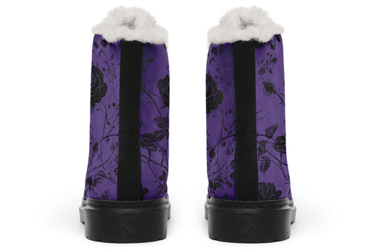 Amethyst Rose Romance Winter Boots