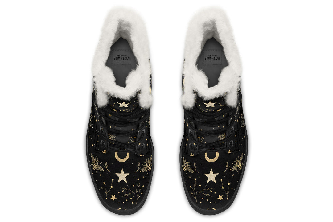 Bee Constellation Winter Boots