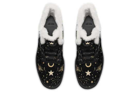 Bee Constellation Winter Boots