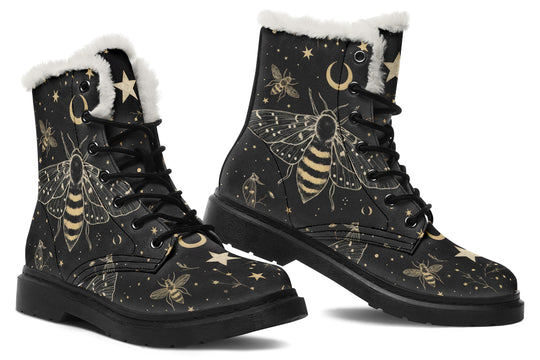 Bee Constellation Winter Boots