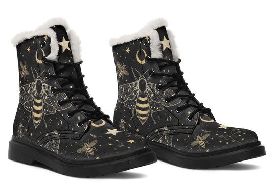 Bee Constellation Winter Boots
