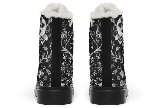 Black Baroque Winter Boots