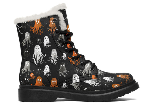 Black Deep Haunting Winter Boots