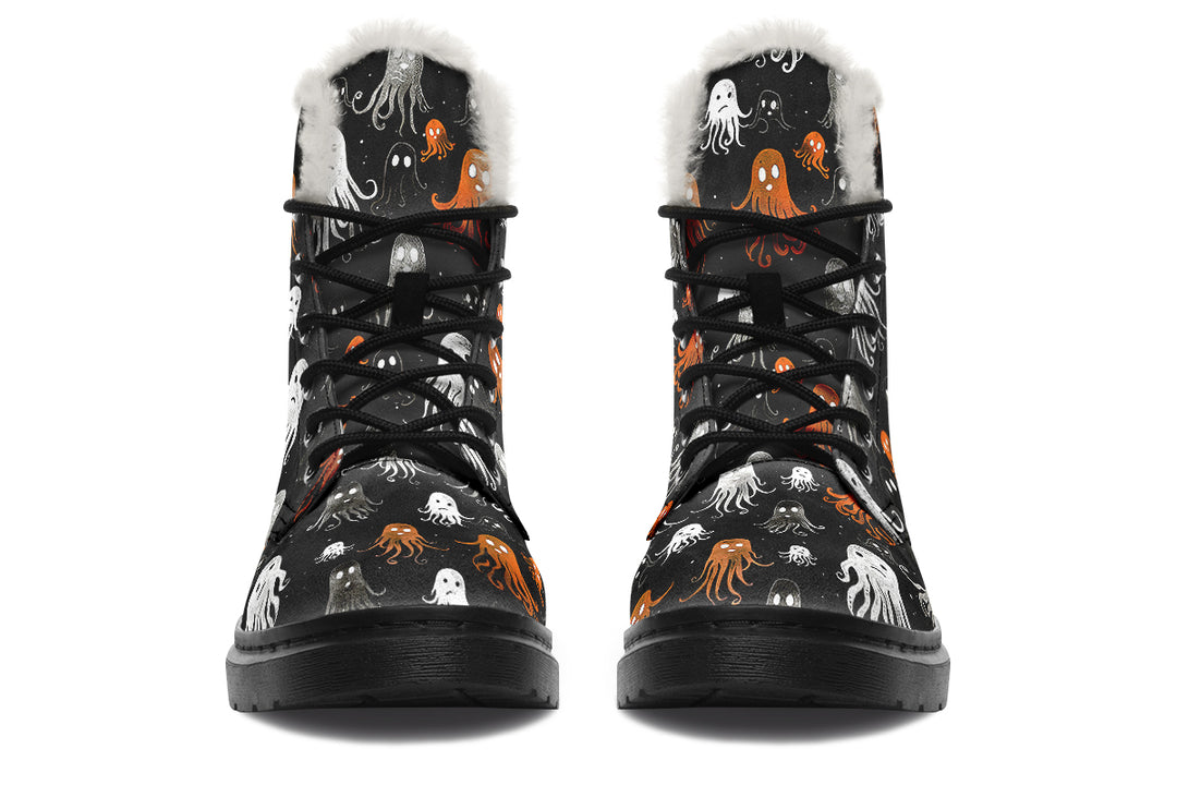 Black Deep Haunting Winter Boots