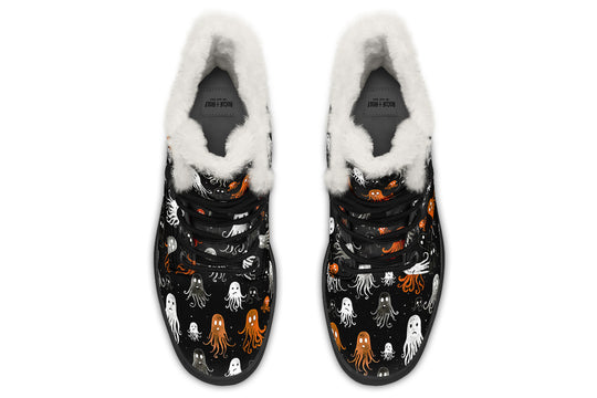 Black Deep Haunting Winter Boots