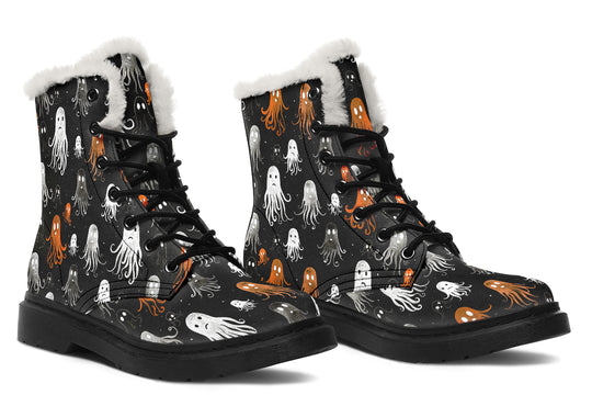 Black Deep Haunting Winter Boots