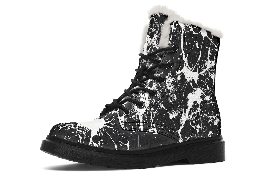 Black Inkstorm Winter Boots