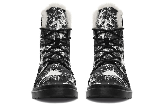Black Inkstorm Winter Boots