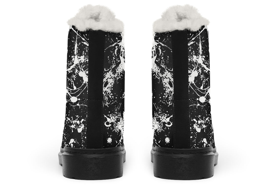 Black Inkstorm Winter Boots