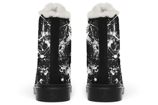 Black Inkstorm Winter Boots