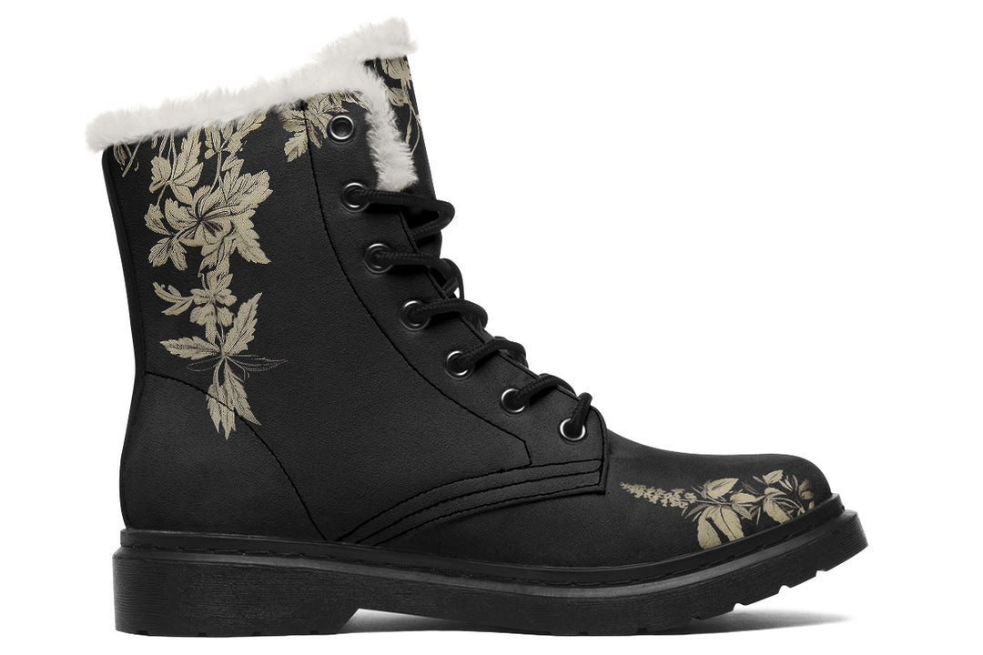 Black Night Ivy Winter Boots